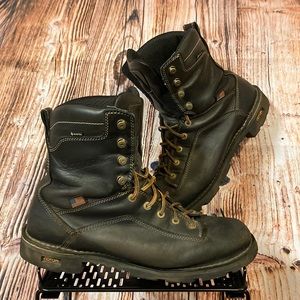 Danner Shoes | Danner Quarry USA 8 Leather Boots GORE-TEX Vibram Ortholite Mens Sz 13 | Color: Black | Size: 13 | Pm-76942693's Closet